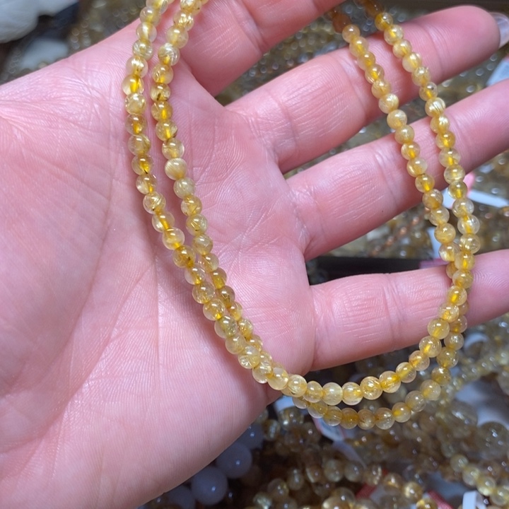 未镶嵌手串水晶手链