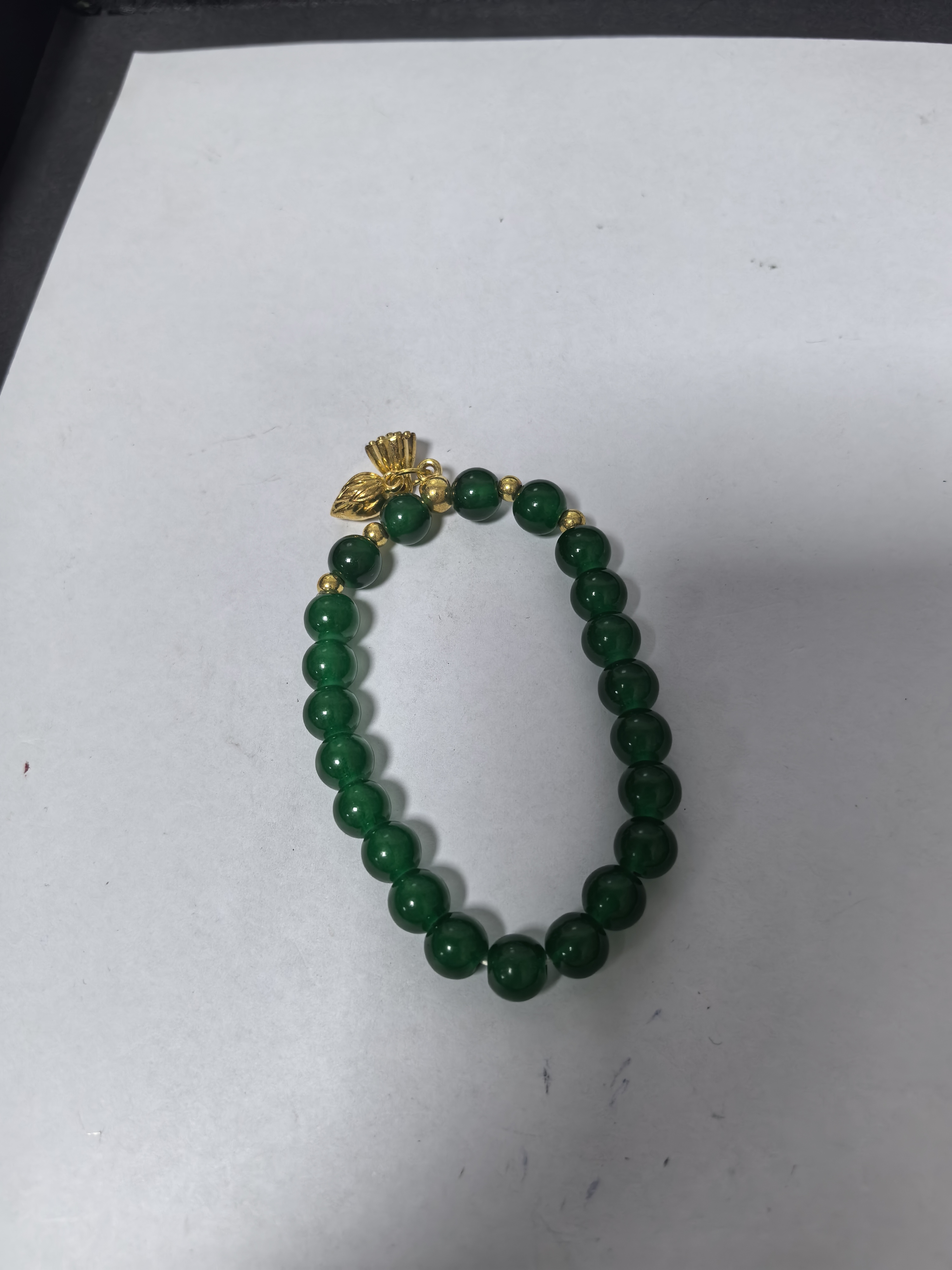 两世欢莲蓬造型搭配玛瑙转运珠适合情侣送礼