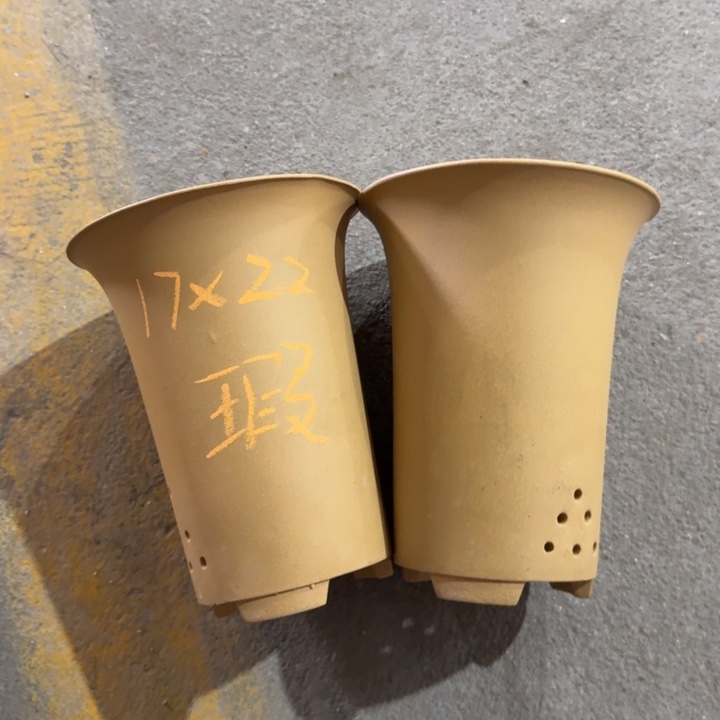 紫砂紫砂花盆破损补发高度22口径17俩只微瑕