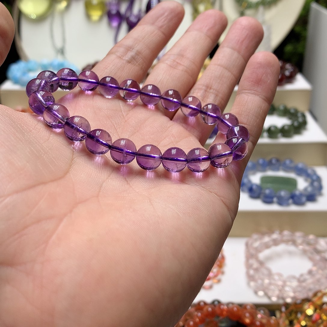 水晶手链未镶嵌向***?手链