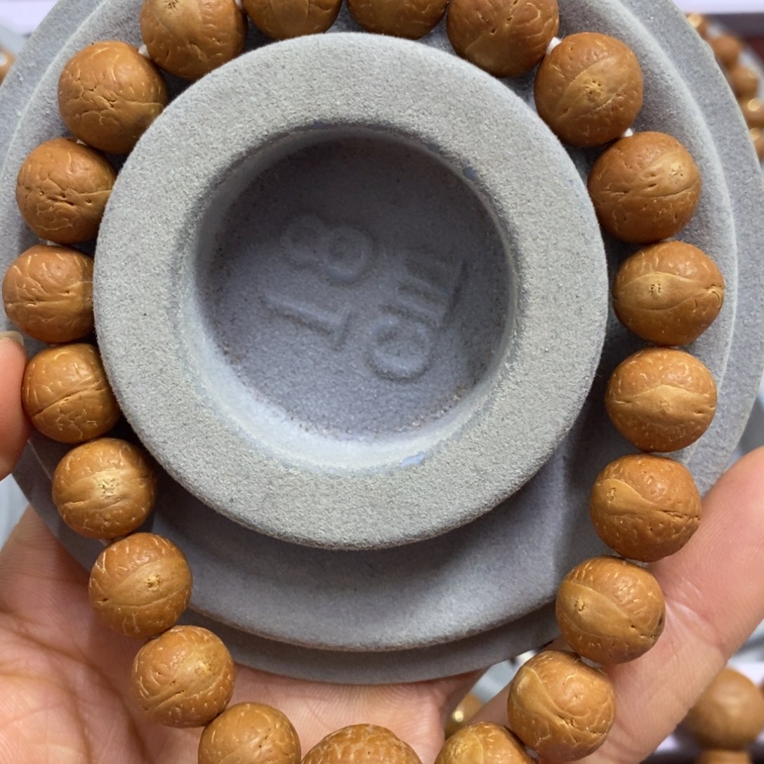 凤眼菩提手串12➕素，25新籽