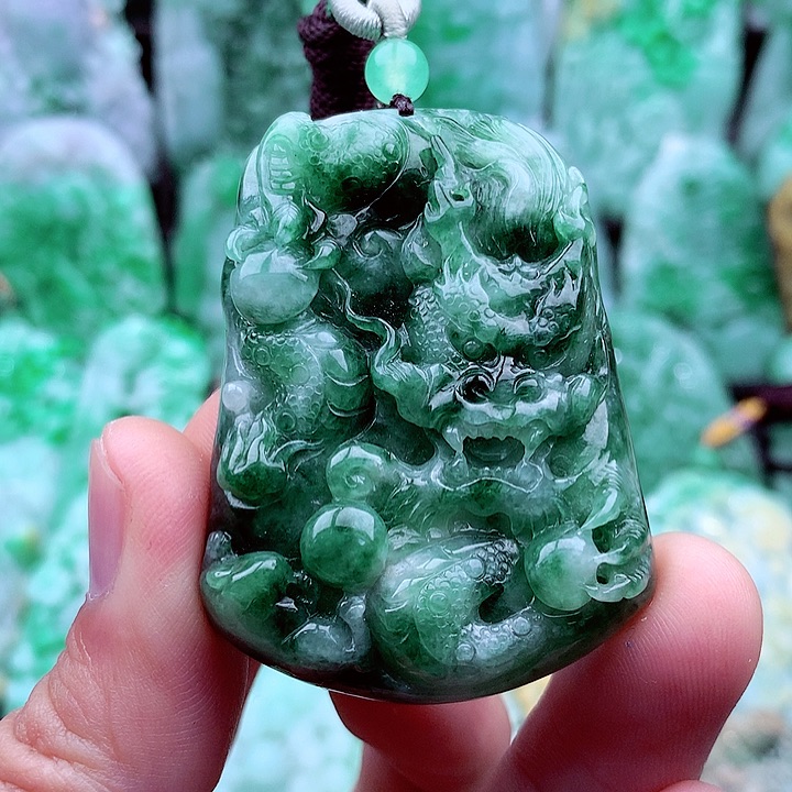 翡翠吊坠(不含链)未镶嵌