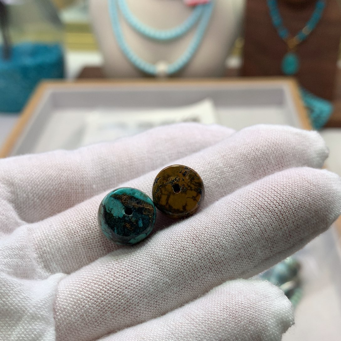 绿松石未镶嵌配饰