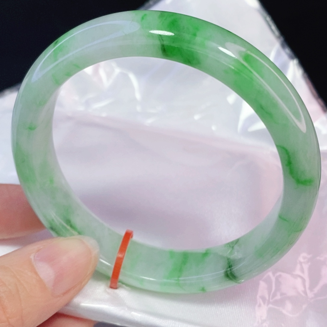 未镶嵌手镯翡翠57.6正圈