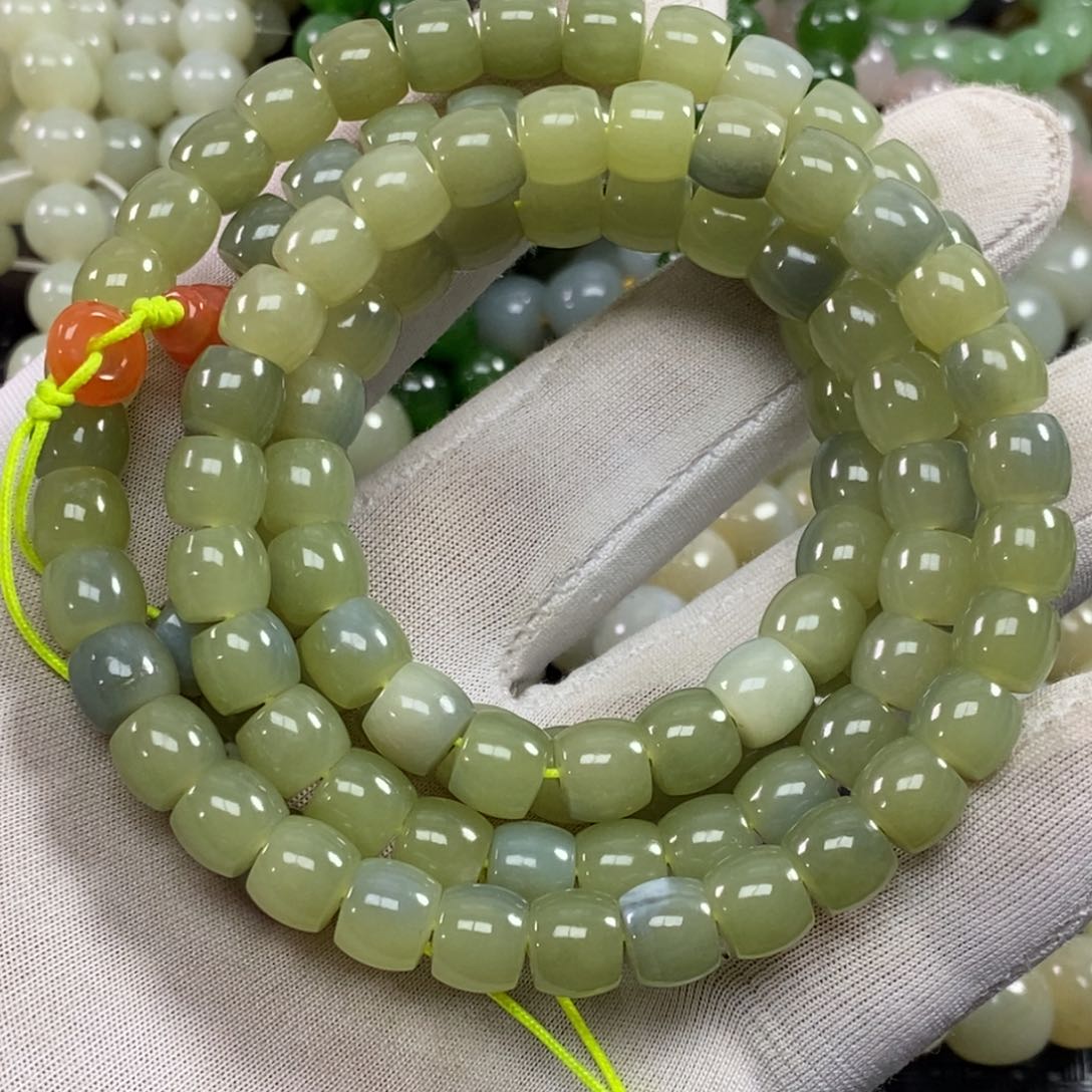 和田玉手链未镶嵌