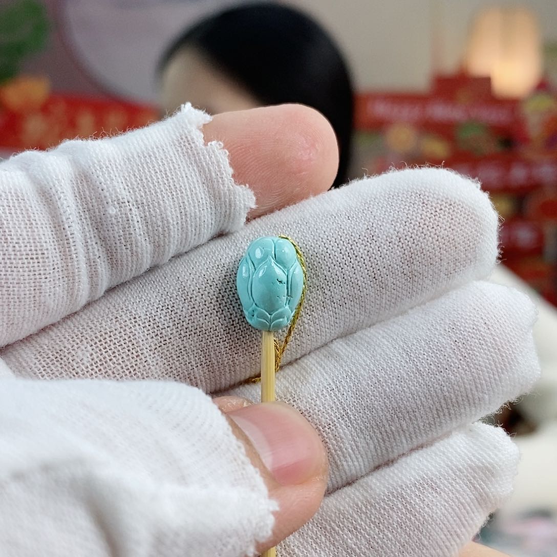 绿松石珠宝奇石未镶嵌