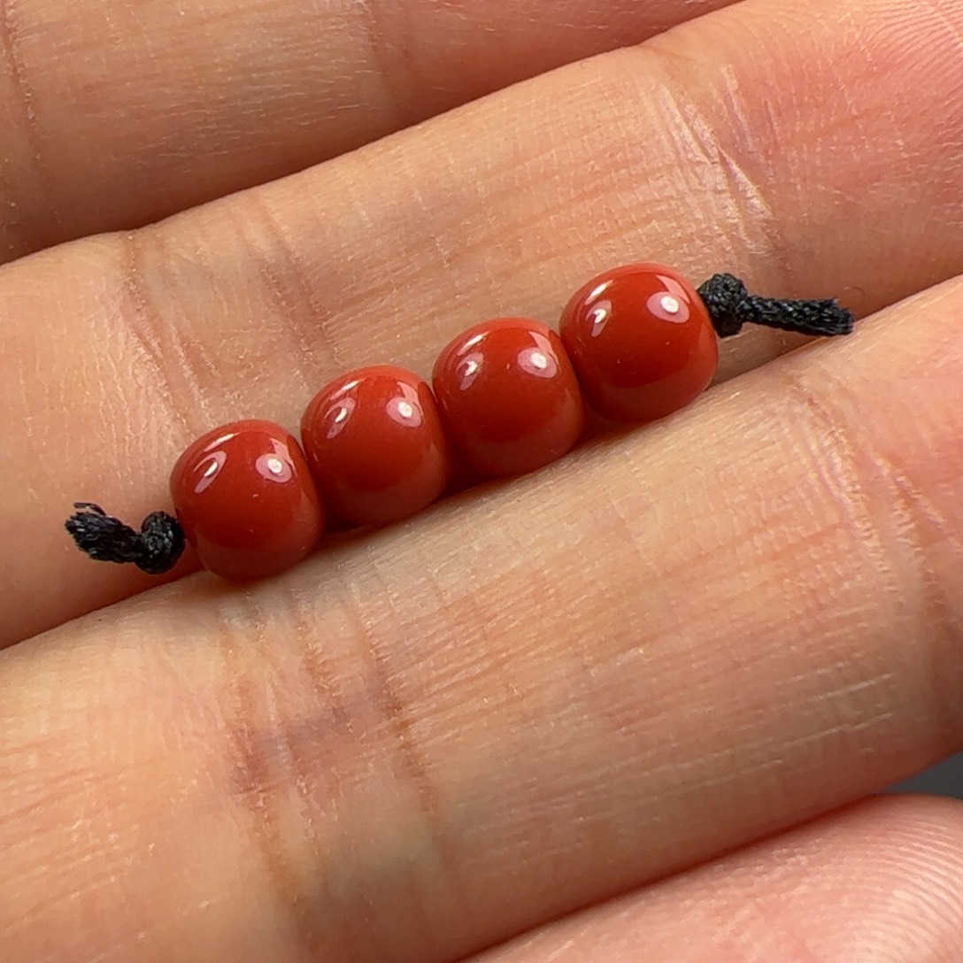 南红玛瑙珠子未镶嵌