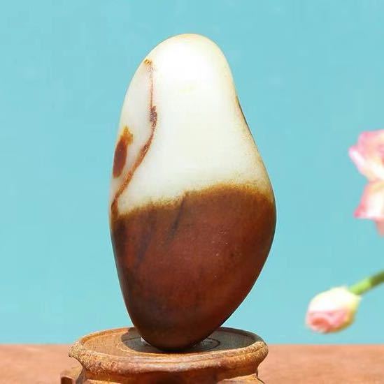 新疆和田籽料盆景石