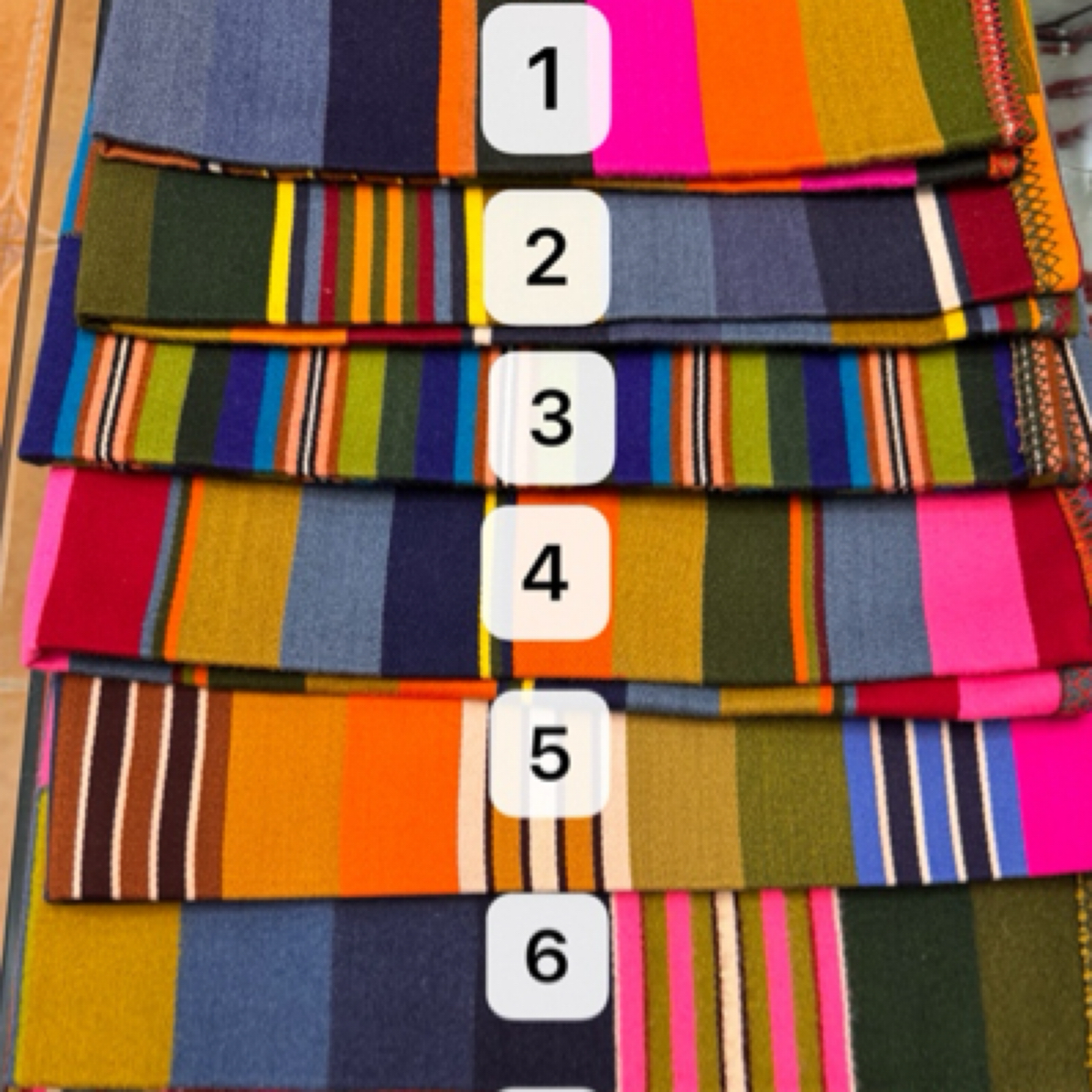 吾拉雅条纹保暖休闲双面围裙谢麻时尚