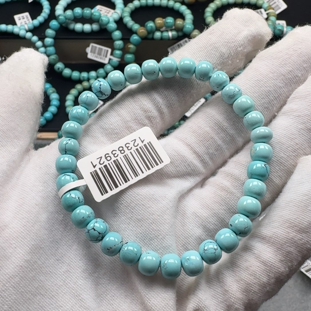 绿松石未镶嵌挂件