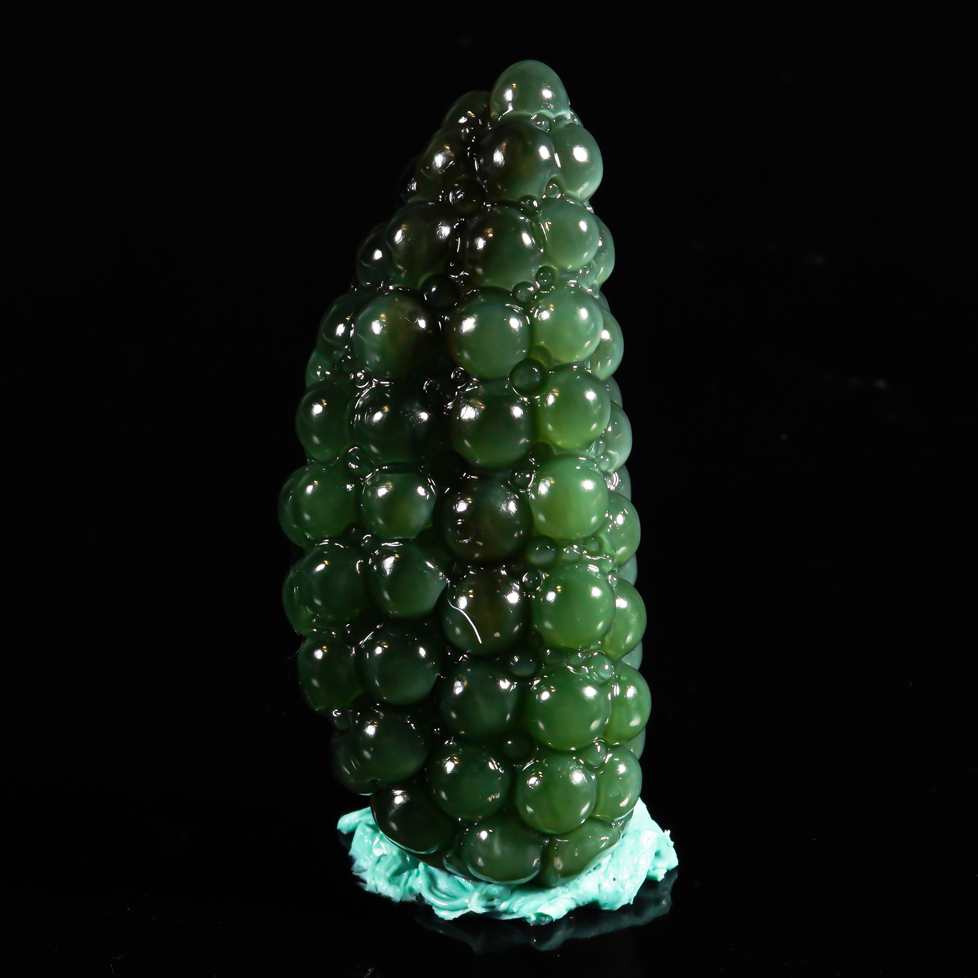 LOT.019和田玉巧雕葡萄/X2837