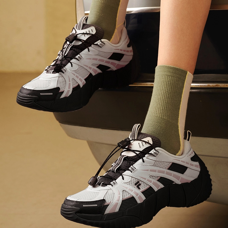 FILA FUSION斐乐女孩新款潮牌鞋子夏季脊骨鞋2代鞋子T12W521513F
