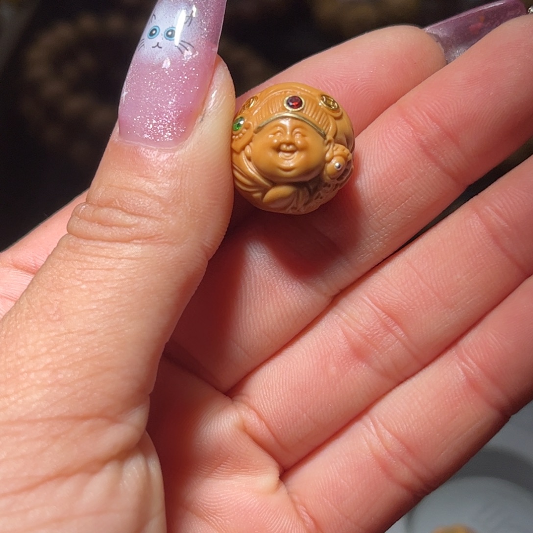 猴头核桃吊坠17财迷单颗全品无瑕无药