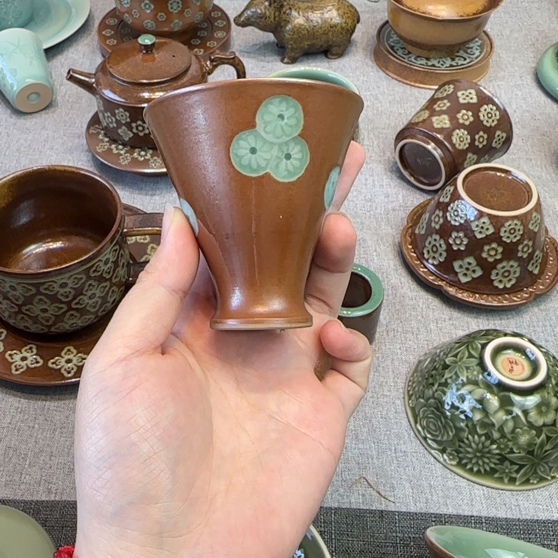 龙泉青瓷精品主人杯