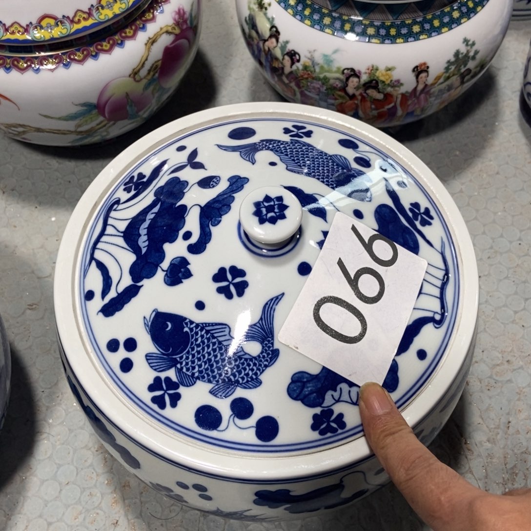 瓷片景德镇陶瓷罐066