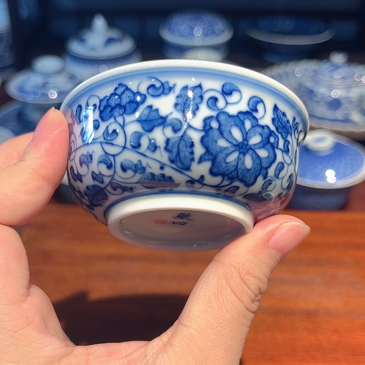 镹曰陶手工手绘柴茶具