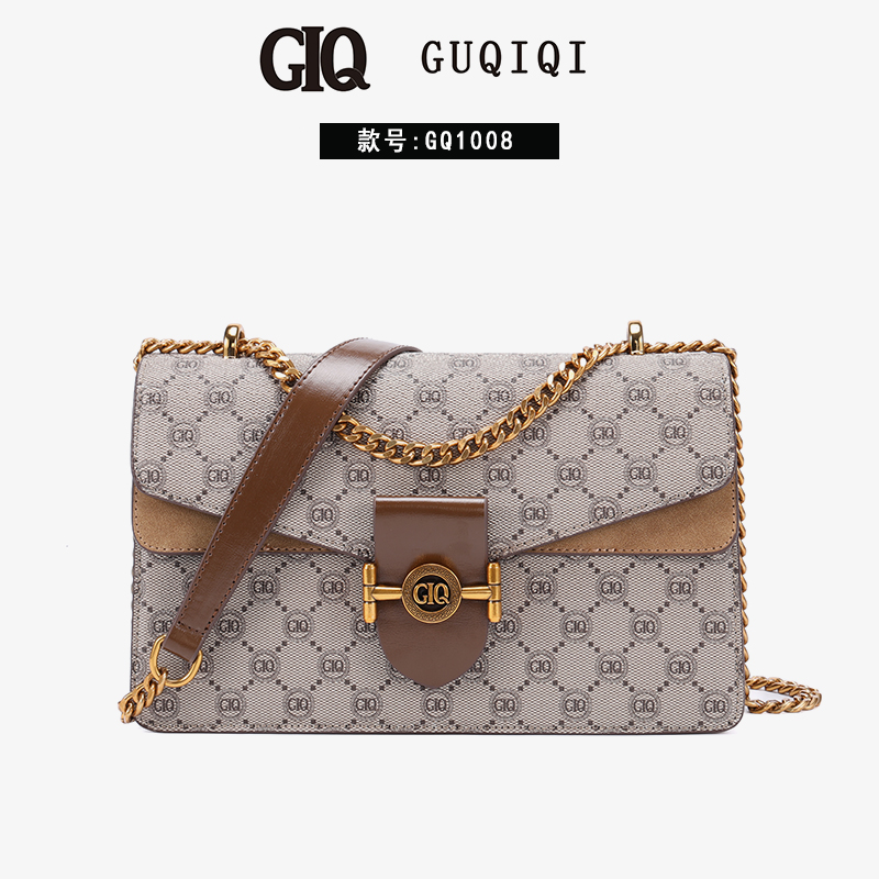 GUQIQI/古旗琦大牌轻奢腋下酒神包GQ1008