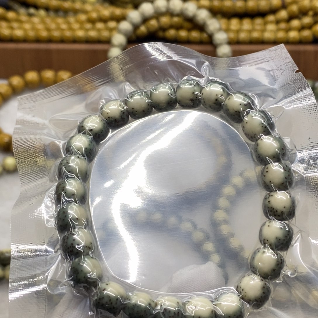 【闪购商品】星月菩提手串原生态石玉料