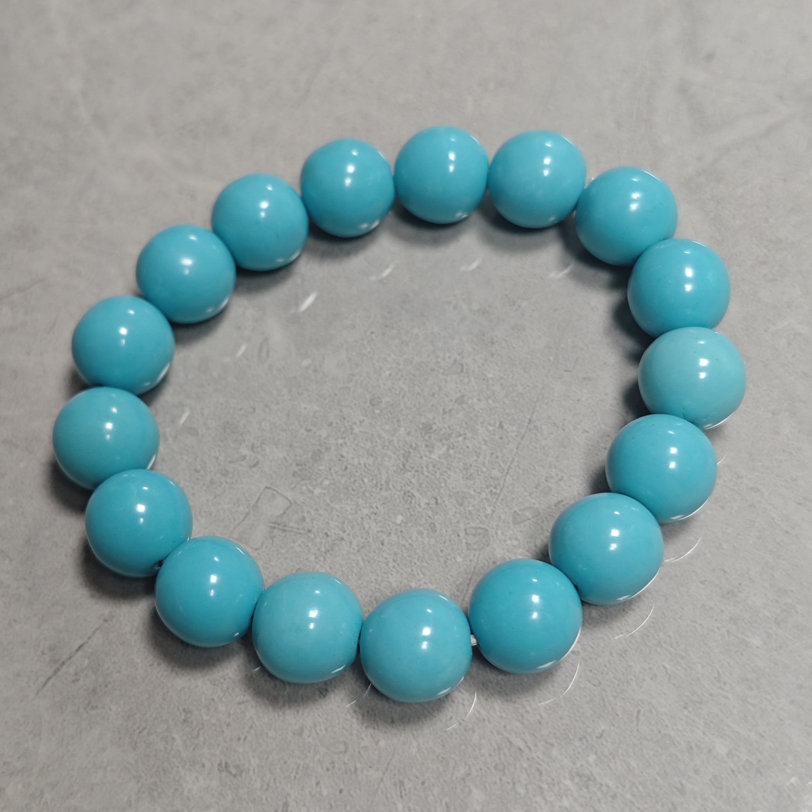 A58天空蓝12MM手串 