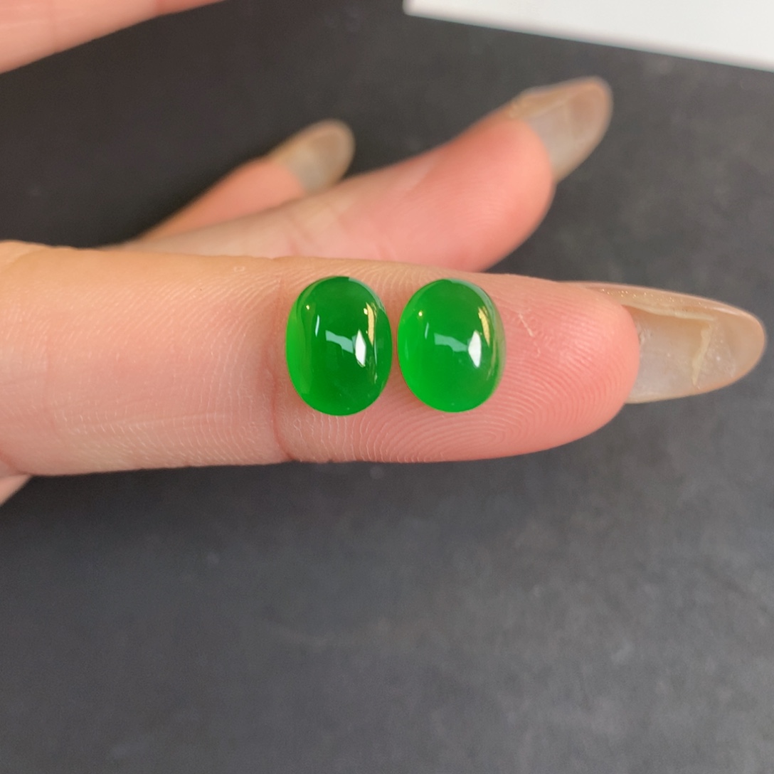 翡翠裸石8.86/6.75/3.89翡翠翡翠