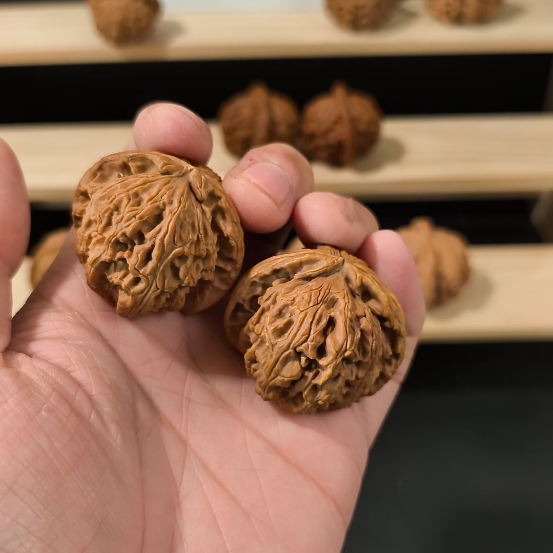 吊坠文玩核桃41白狮子