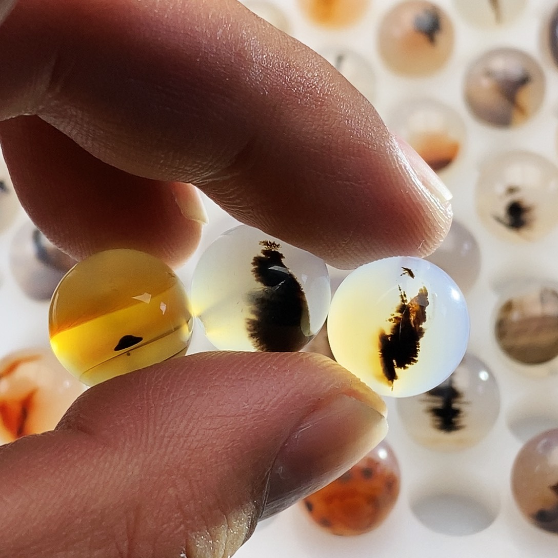 辣***嘟玛瑙/玉髓未镶嵌吊坠(不含链)