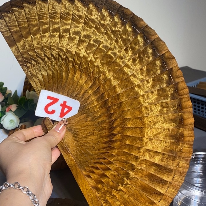 金丝楠赵*金丝楠木扇子