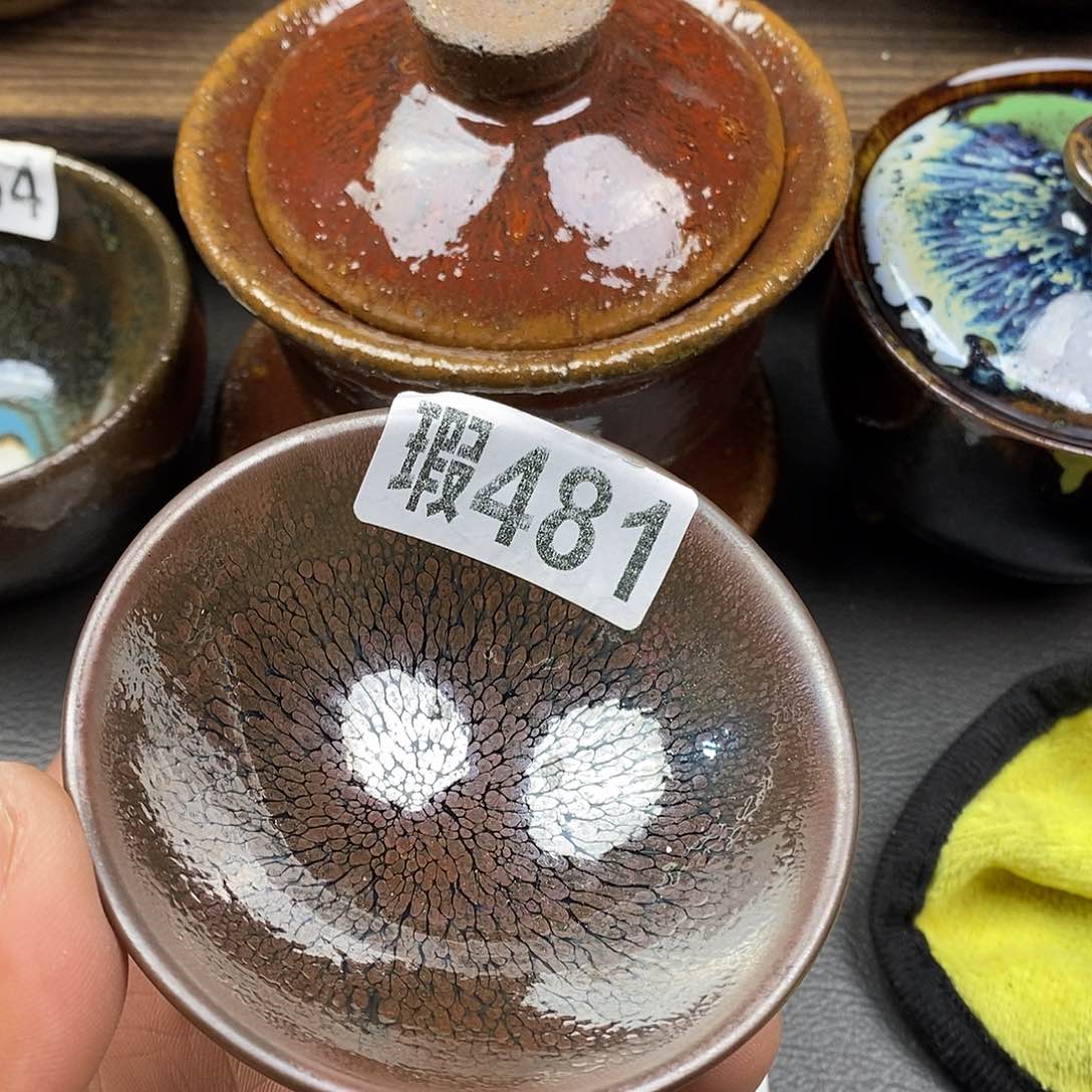 茶盏微瑕建盏主人杯子