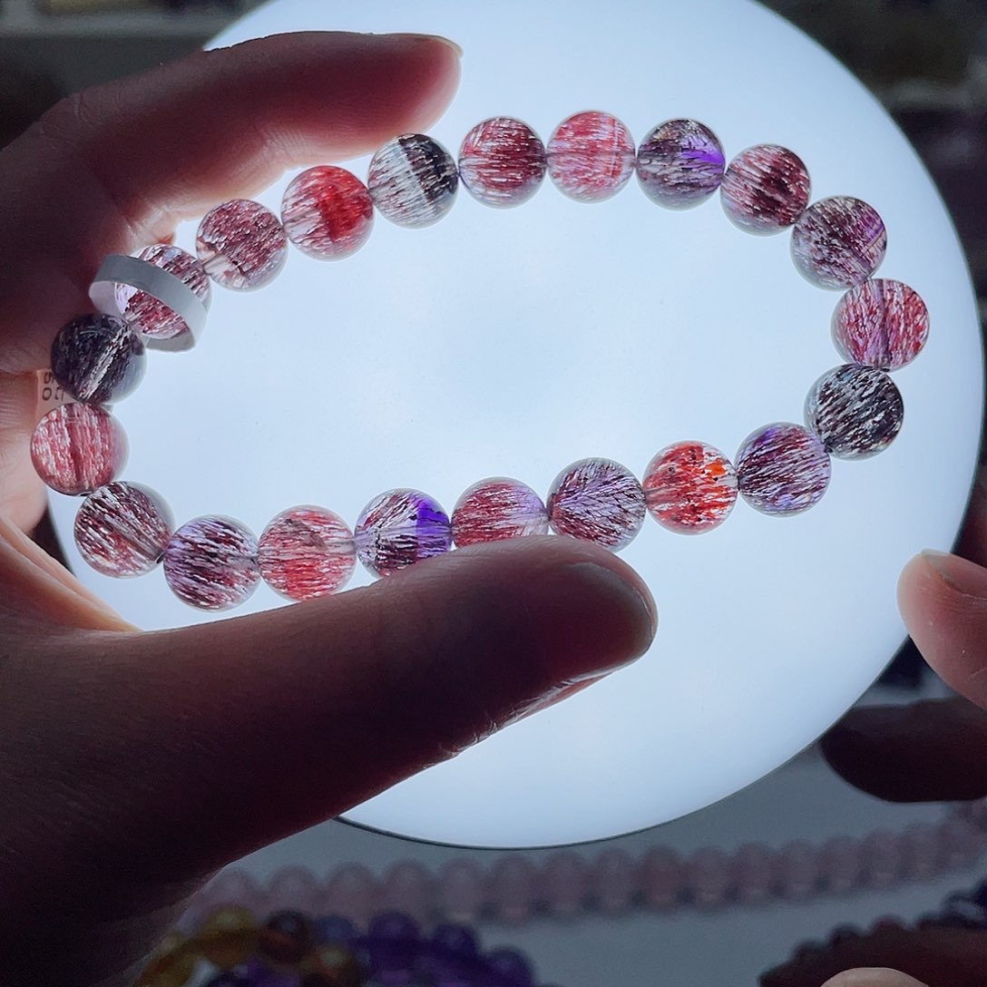 水晶手链未镶嵌超七