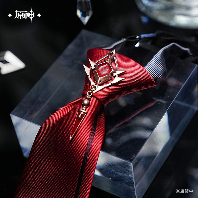 【原神官方】霜痕与权焰系列免打领带周边模型 Genshin