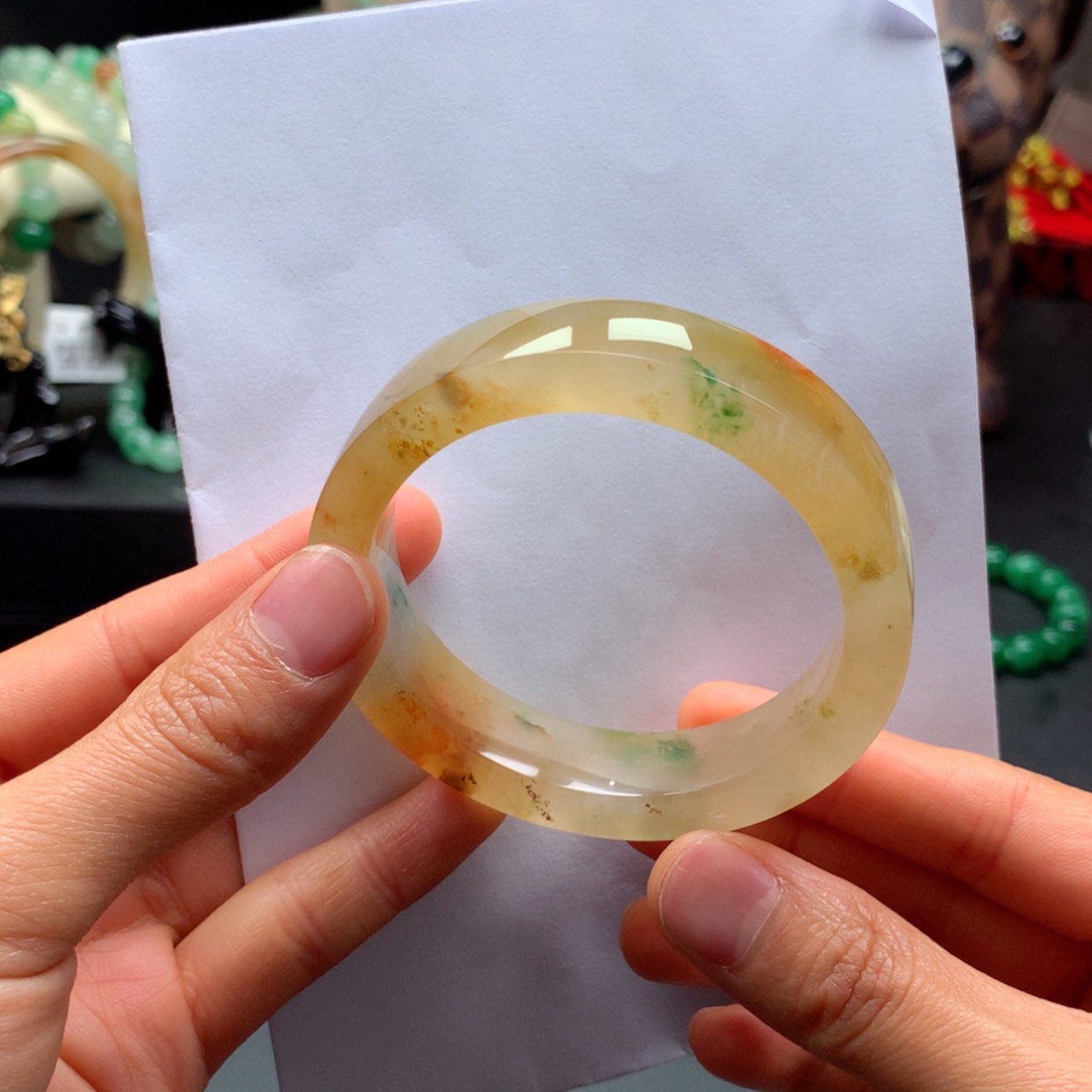 【闪购商品】未镶嵌手镯石英质玉泰****店