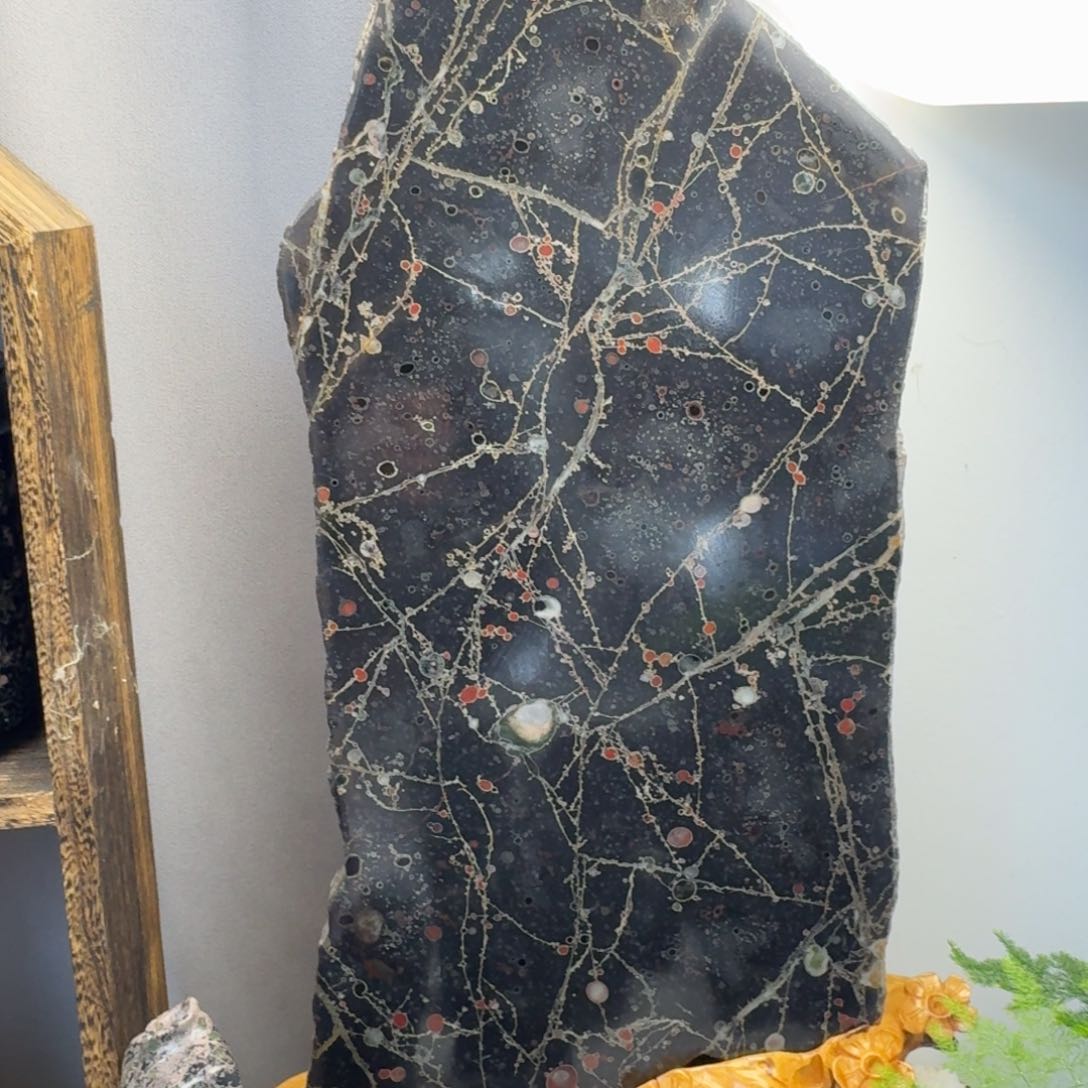 梅花玉茶周边高端摆件