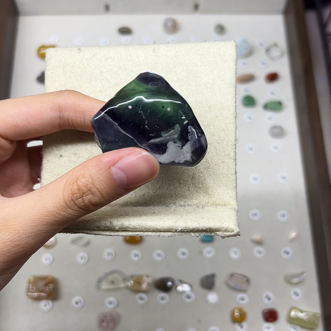 大理石磁石极光色雪山特别款