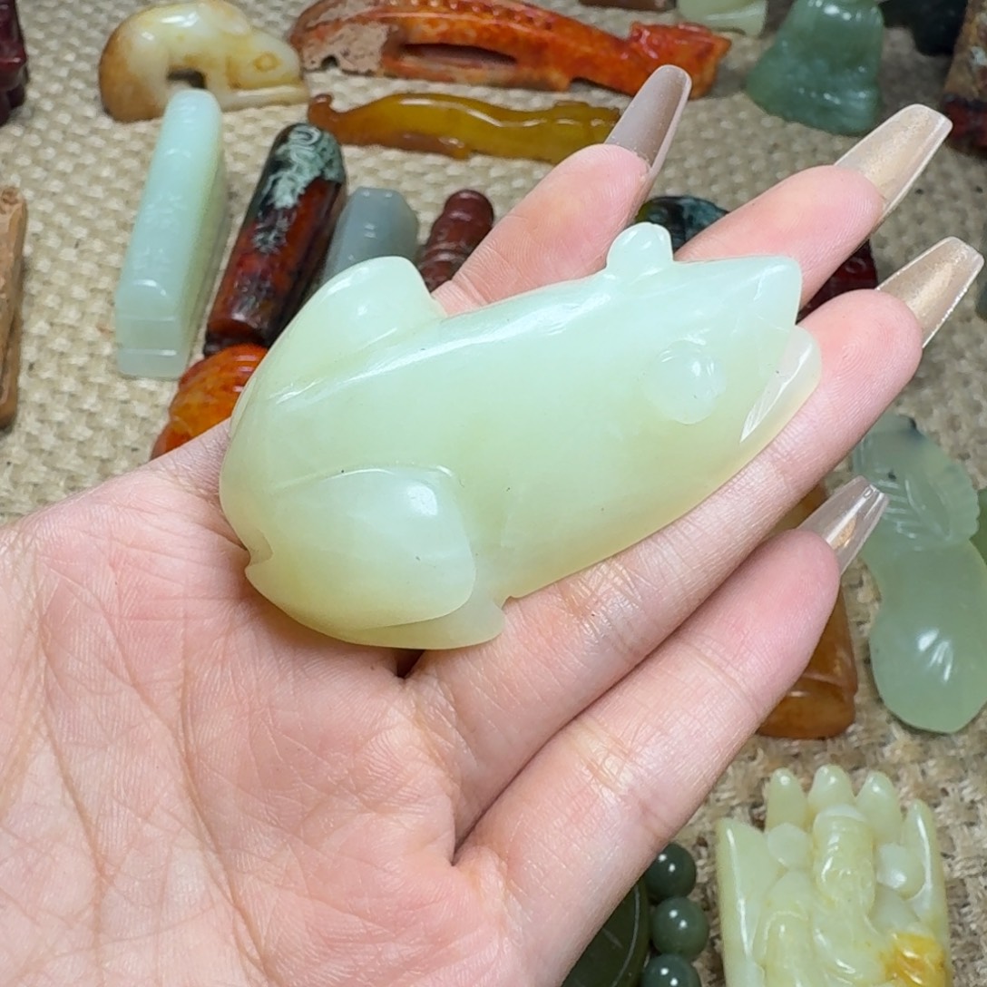 吊坠白玉菩提挂件