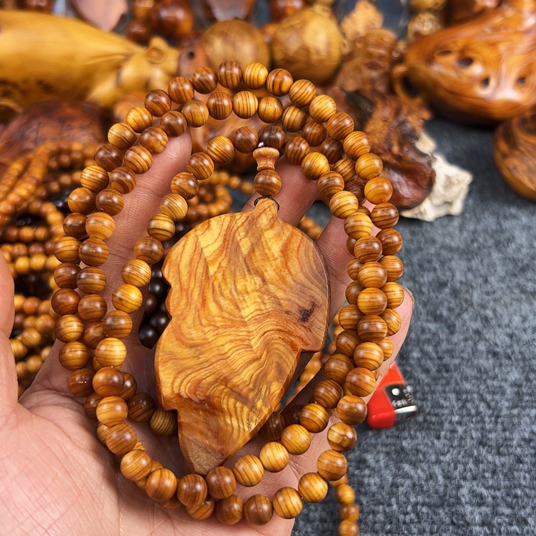 柏木太行崖柏龙胆套装