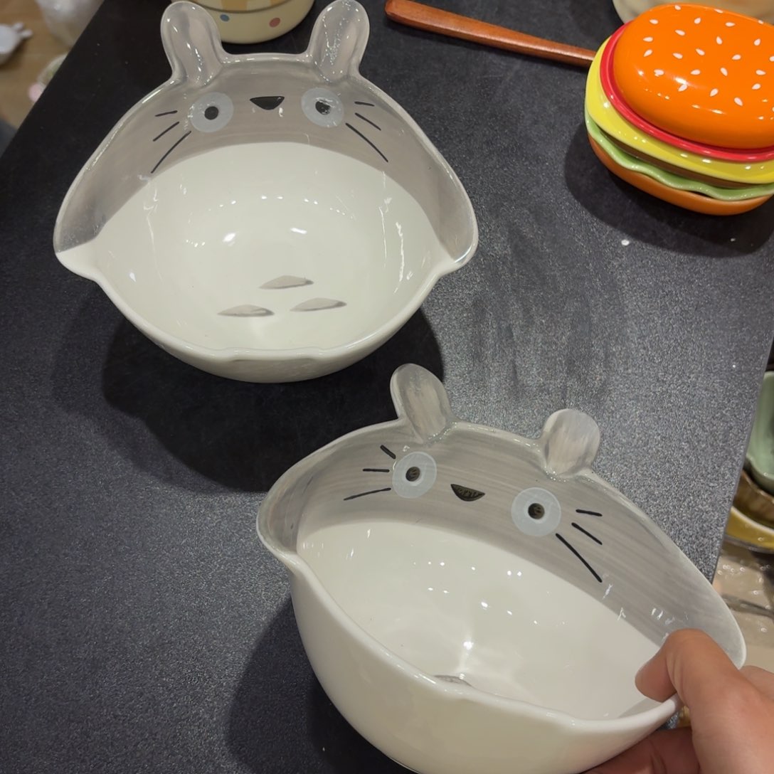 瓷釉下彩微微瑕特价处理两个