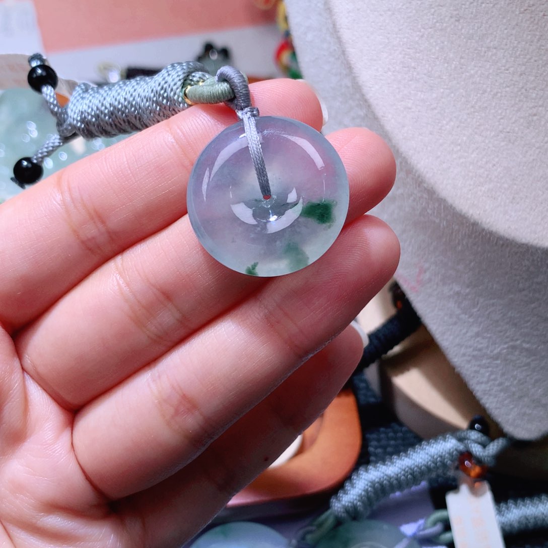 颈饰未镶嵌翡翠扣子25.2*6.1