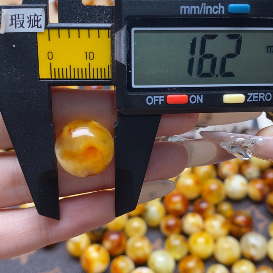 琥珀未镶嵌珠宝奇石蜜蜡1255