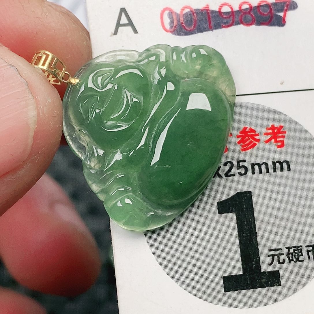翡翠吊坠(不含链)未镶嵌