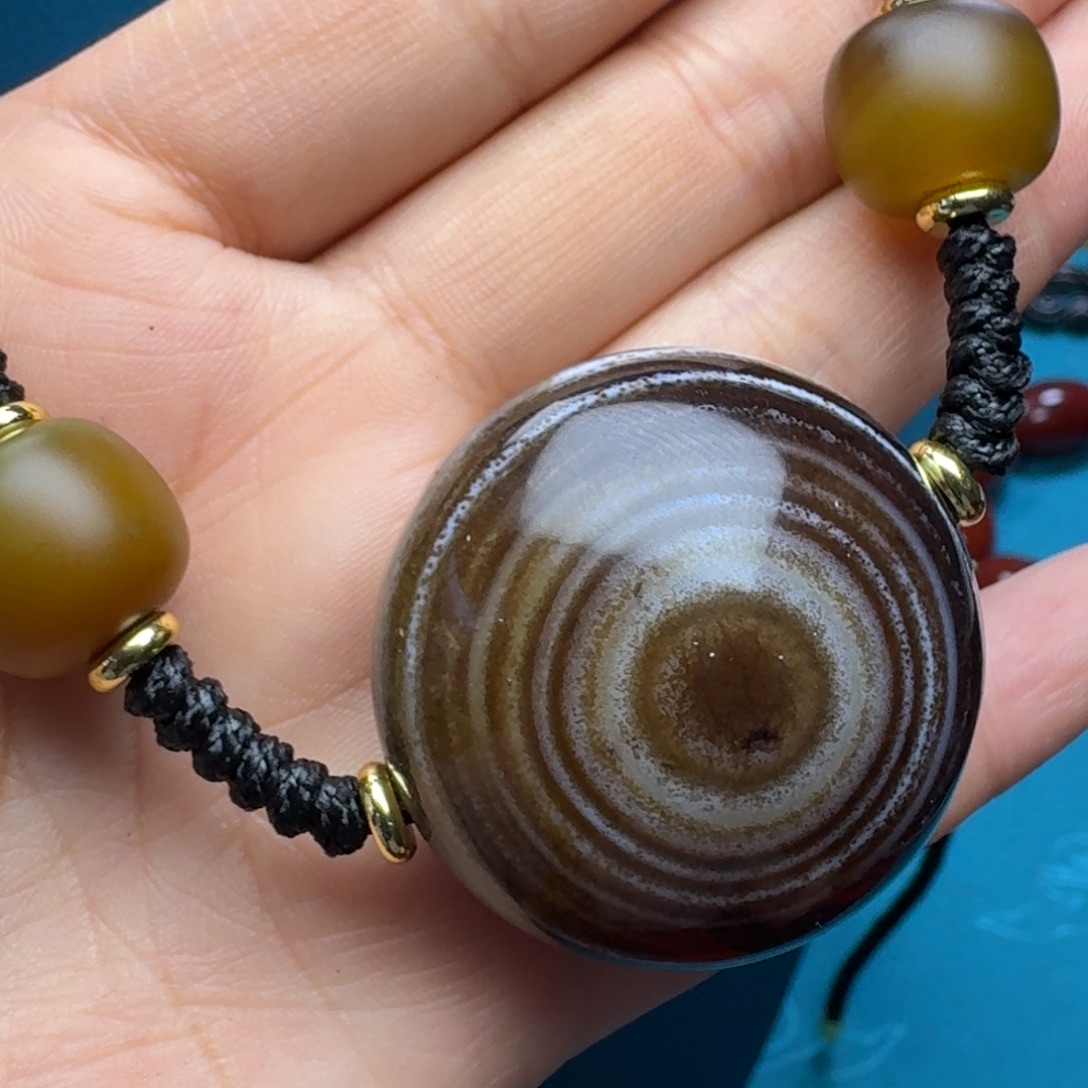 玛瑙/玉髓未镶嵌项链