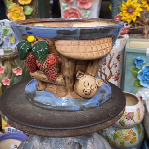 【闪购商品】红陶粗陶材质多肉花盆