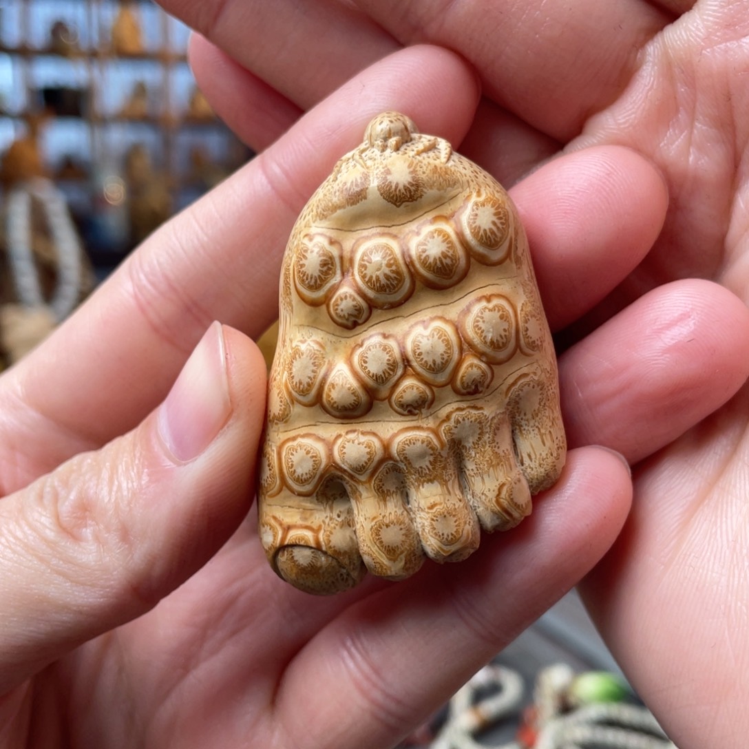 *****木方颜竹木艺术把件