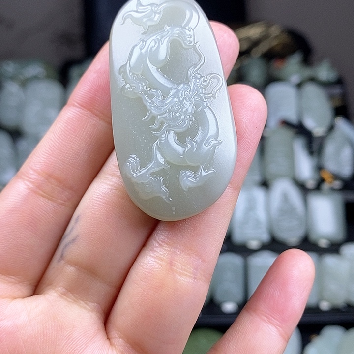 和田玉挂件未镶嵌