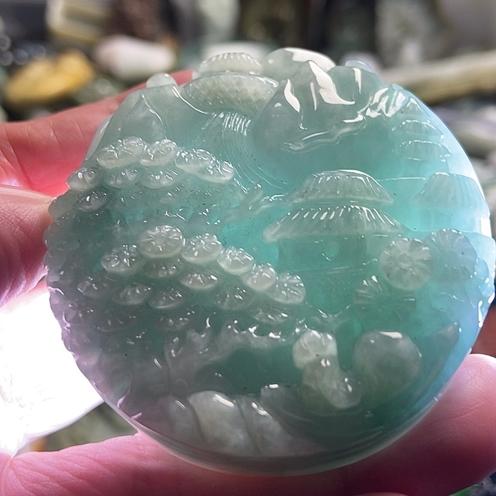 翡翠吊坠(不含链)未镶嵌