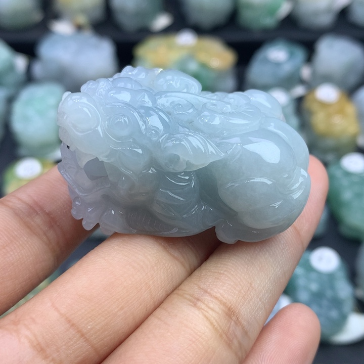 翡翠未镶嵌颈饰天然缅甸翡翠