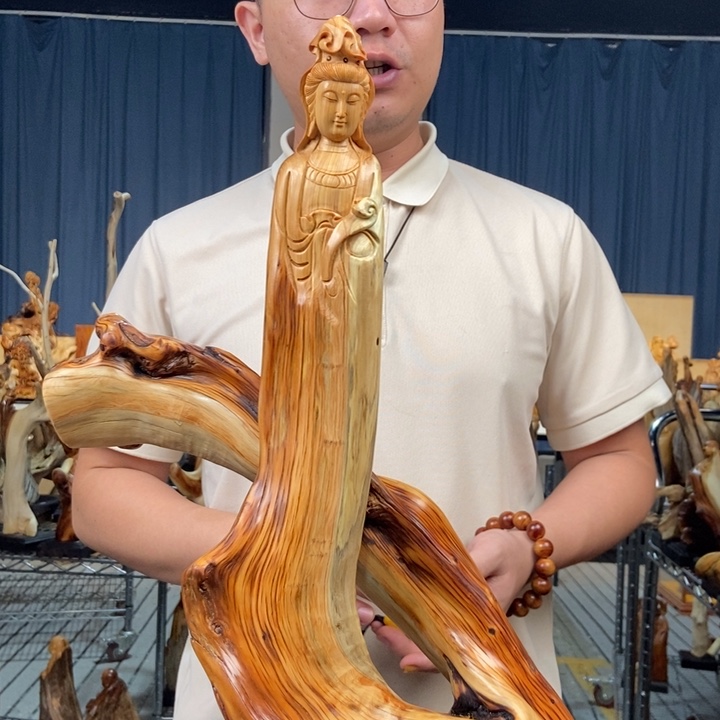 柏木（崖柏）随型摆件