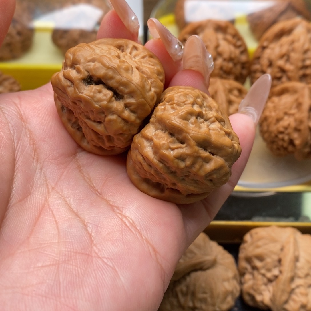 文玩核桃吊坠k蛤蟆34全品