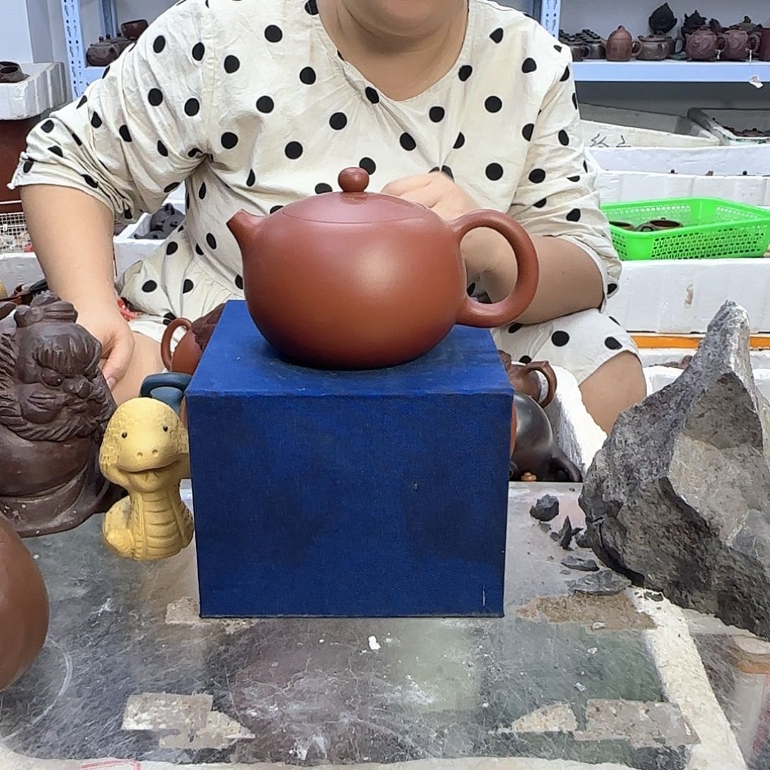茶壶紫砂宜兴紫砂壶瑕疵处理