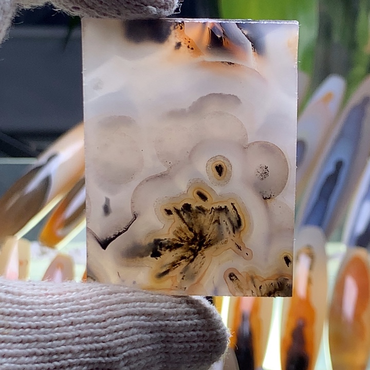 未镶嵌玛瑙/玉髓珠宝半成品112