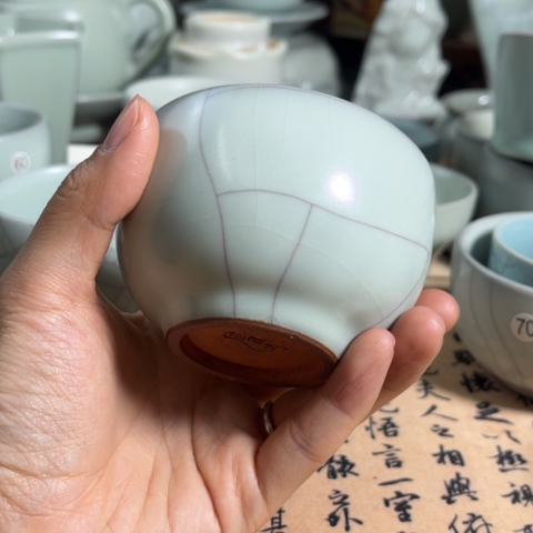 用***9北宋官瓷厂家禅定杯